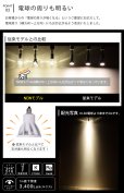 画像8: 【ダクトレール用スポットライト器具セット】新商品【高演色 クラス4】【演色AAA】LED電球 E11 超高演色Ra96 非調光 フリッカーフリー 狭角15° Whiteモデル 電球色2700K 510lm 7W(ダイクロハロゲン60W相当) JDRφ50タイプ 2年保証【BH-0711AN-WH-WW-Ra96-15D】+【YAZAWA ヤザワ ショート LCX100E112WH】