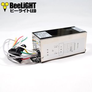 画像1: LED電球専用 サイン球 電子点滅器 シグマ電子工業 QFシリーズ AC100V 50/60Hz 2点1消流れ 2A×3回路 230周期/毎分 速度調整可変ボリューム付き お取寄せ品